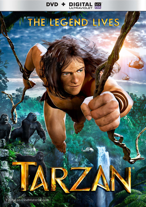 Tarzan - DVD movie cover