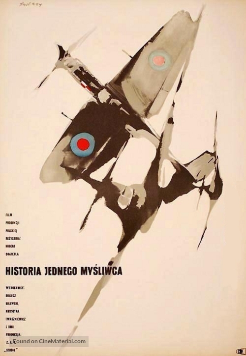 Historia jednego mysliwca - Polish Movie Poster