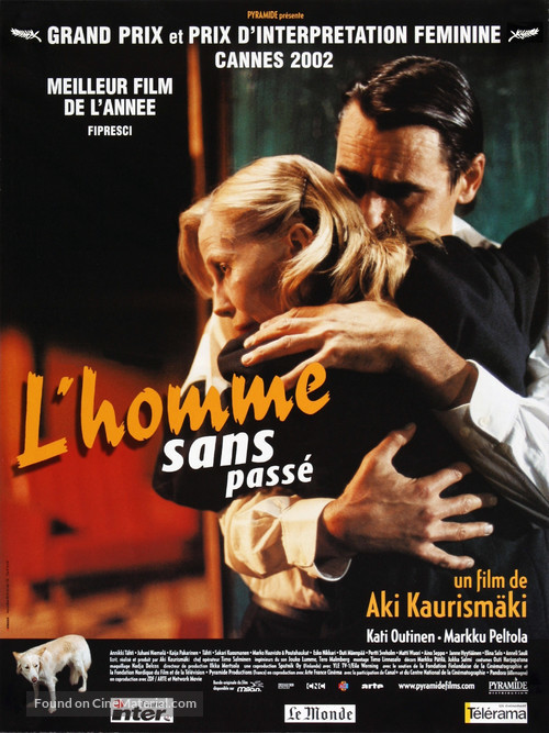 Mies vailla menneisyytt&auml; - French Movie Poster