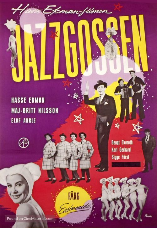 Jazzgossen - Swedish Movie Poster