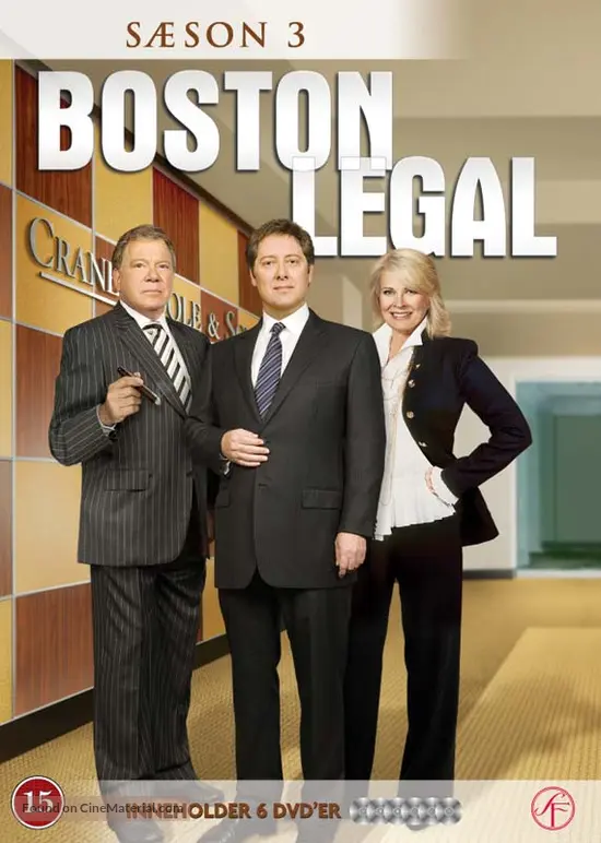 &quot;Boston Legal&quot; - Danish DVD movie cover