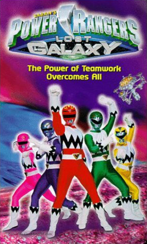 &quot;Power Rangers Lost Galaxy&quot; - VHS movie cover