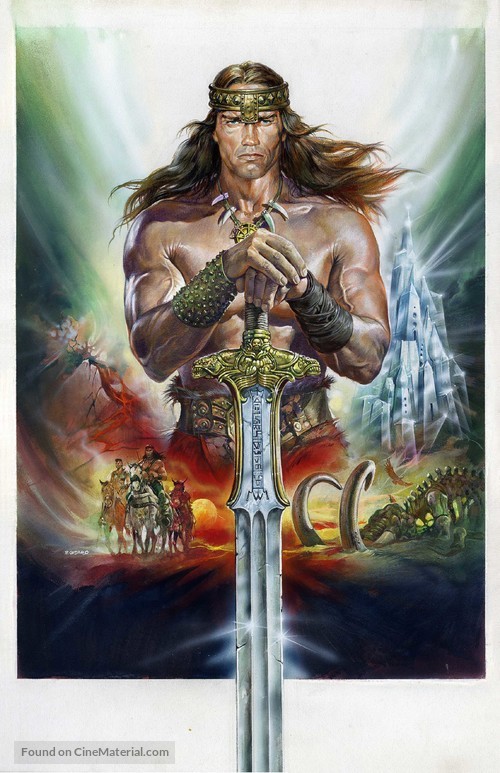 Conan The Destroyer - Key art