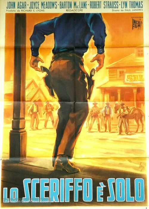 Frontier Gun - Italian Movie Poster