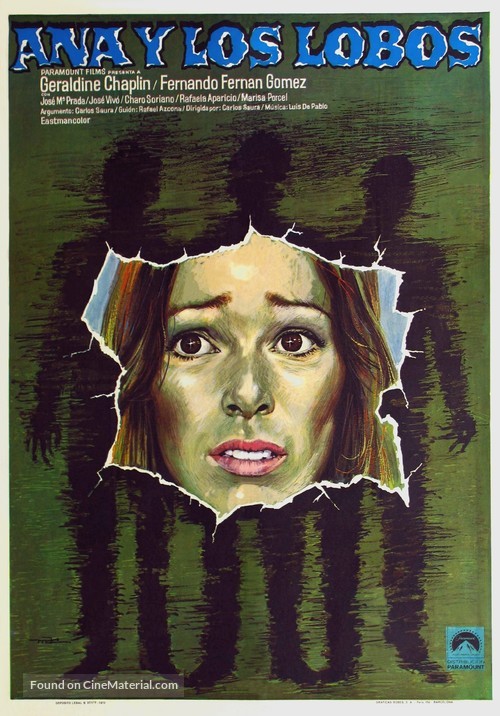 Ana y los lobos - Spanish Theatrical movie poster