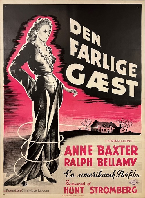 Guest in the House - Danish Movie Poster
