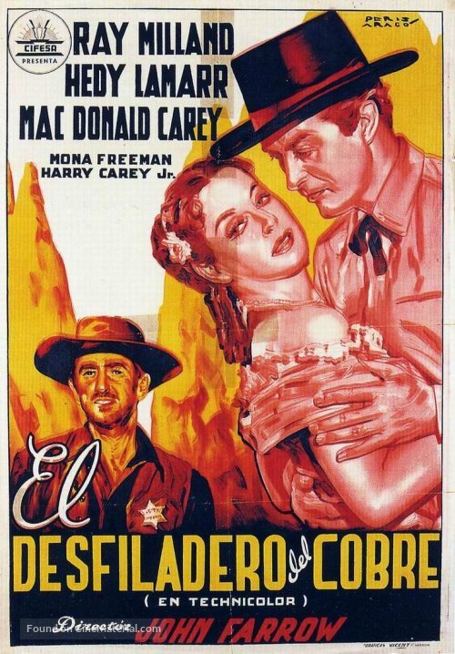 Copper Canyon - Spanish Movie Poster