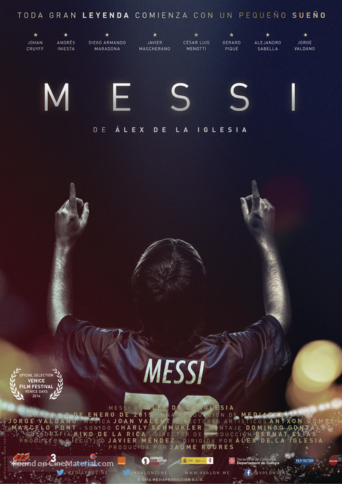 Messi - Spanish Movie Poster