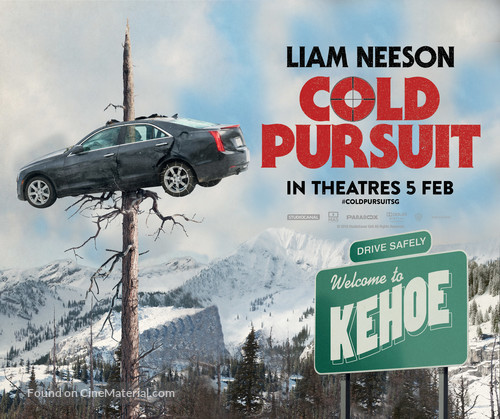 Cold Pursuit - Singaporean Movie Poster