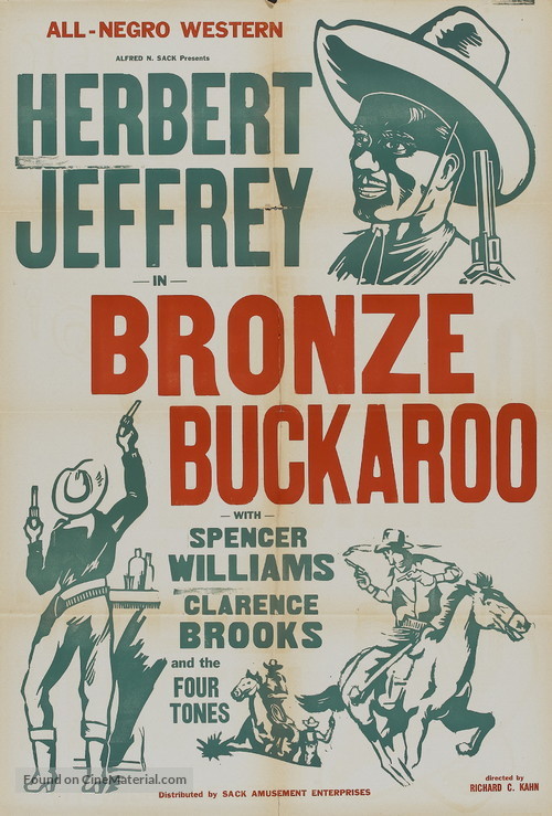 The Bronze Buckaroo - Movie Poster