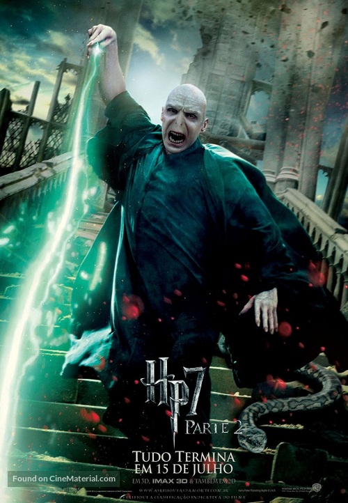 Harry Potter and the Deathly Hallows - Part 2 - Brazilian Movie Poster