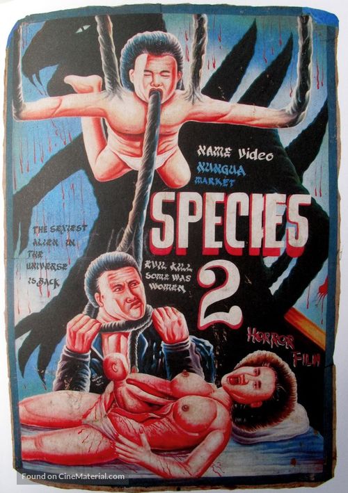 Species II - Ghanian Movie Poster
