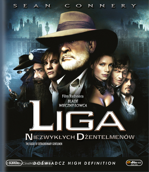 The League of Extraordinary Gentlemen - Polish Blu-Ray movie cover