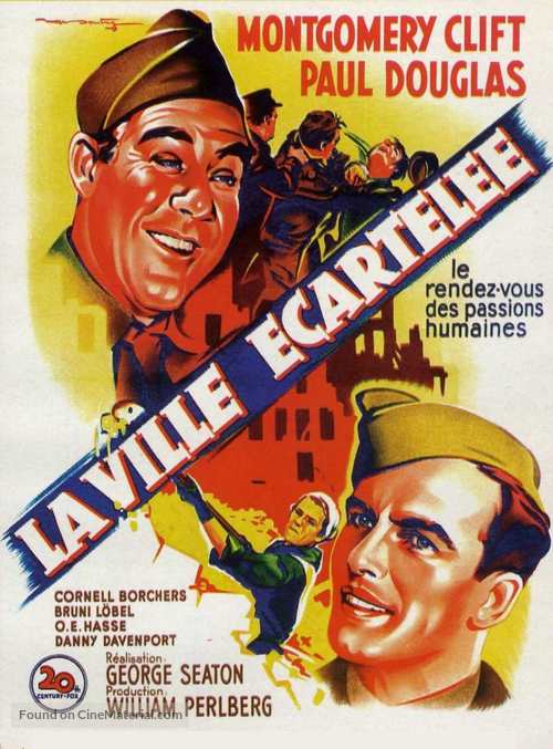 The Big Lift - French Movie Poster