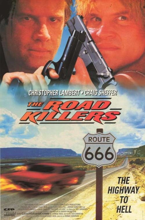 The Road Killers - Canadian VHS movie cover