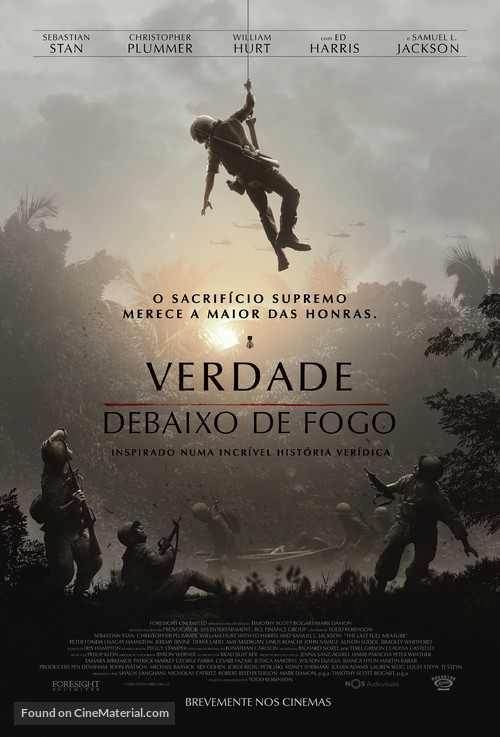 The Last Full Measure - Portuguese Movie Poster