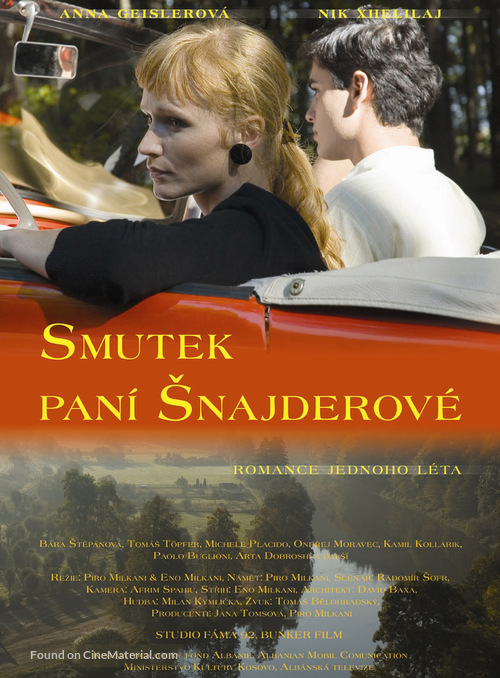 Smutek pan&iacute; Snajdrov&eacute; - Czech Movie Poster