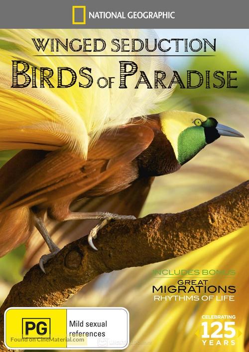 Winged Seduction: Birds of Paradise (2012) Australian dvd movie cover