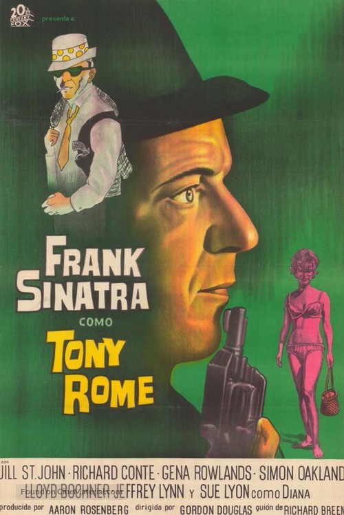 Tony Rome - Argentinian Movie Poster