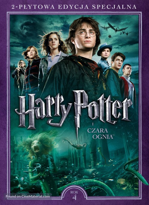 Harry Potter and the Goblet of Fire - Polish DVD movie cover