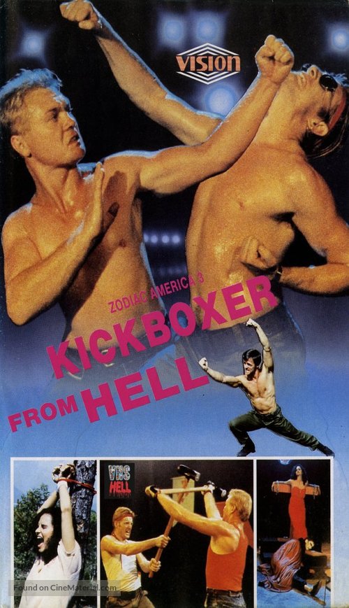 Kickboxer from Hell - Polish VHS movie cover