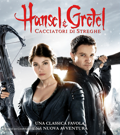 Hansel &amp; Gretel: Witch Hunters - Italian Blu-Ray movie cover