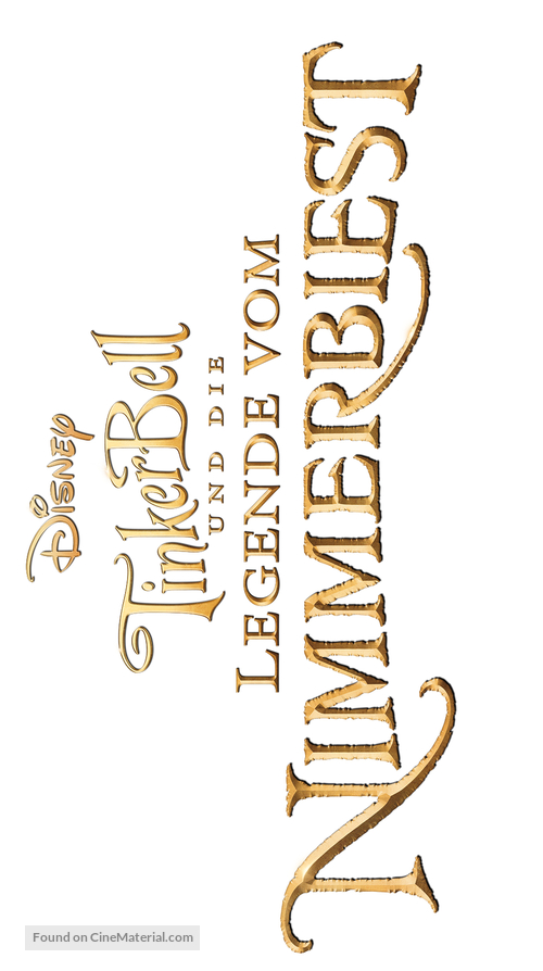 Tinker Bell and the Legend of the NeverBeast - German Logo