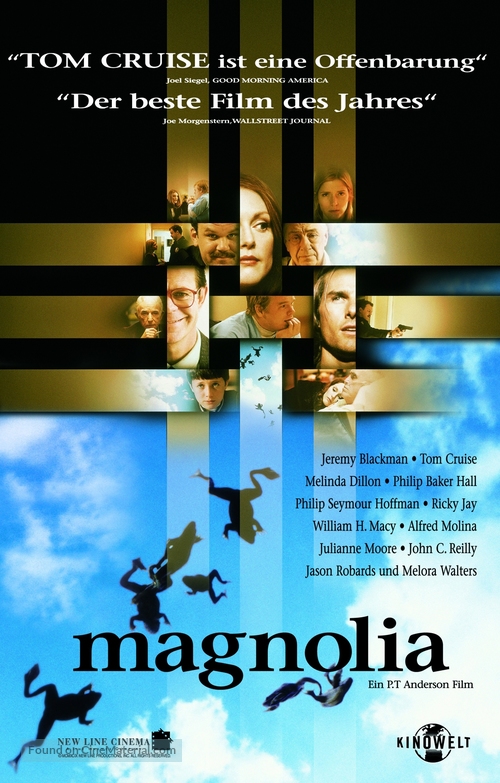 Magnolia - German DVD movie cover