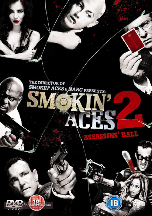Smokin&#039; Aces 2: Assassins&#039; Ball - British DVD movie cover