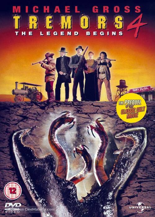 Tremors 4 - British DVD movie cover