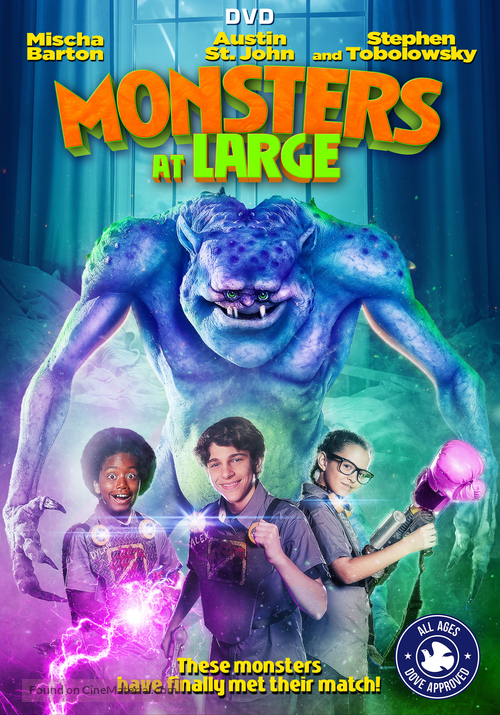 Monsters at Large - DVD movie cover