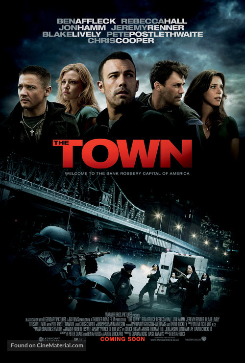 The Town - British Movie Poster
