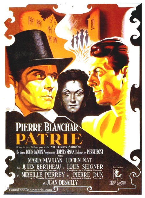 Patrie - French Movie Poster