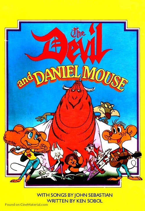 The Devil and Daniel Mouse - Canadian Movie Poster