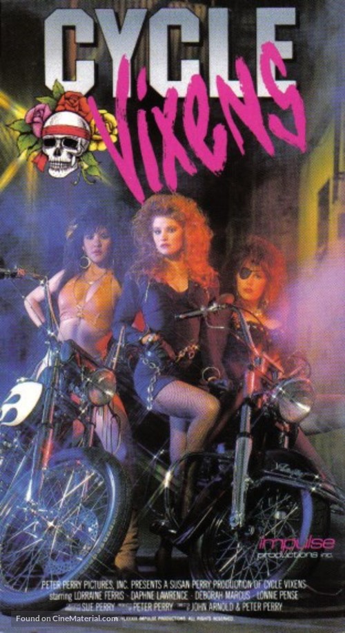 Cycle Vixens - VHS movie cover