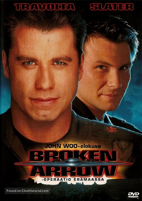 Broken Arrow - Finnish Movie Cover