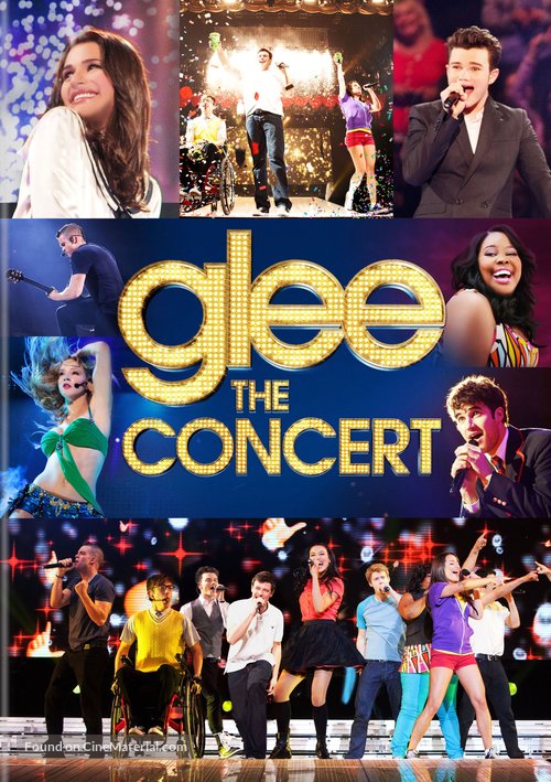 Glee: The 3D Concert Movie - DVD movie cover