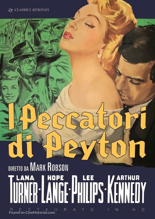 Peyton Place - Italian DVD movie cover