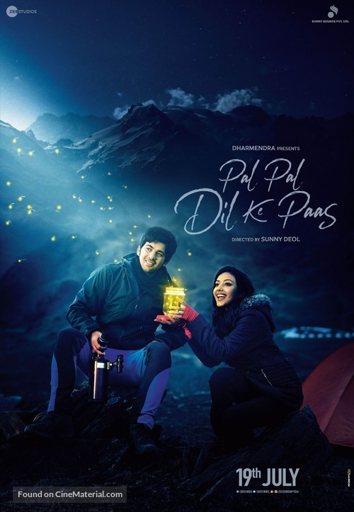 Pal Pal Dil Ke Paas - Indian Movie Poster