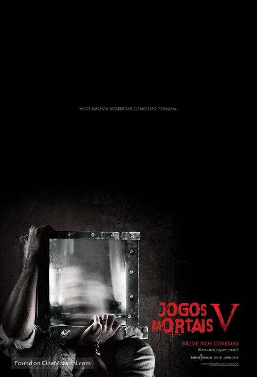 Saw V - Brazilian Movie Poster