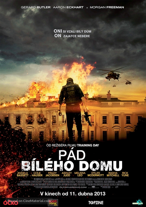 Olympus Has Fallen - Czech Movie Poster