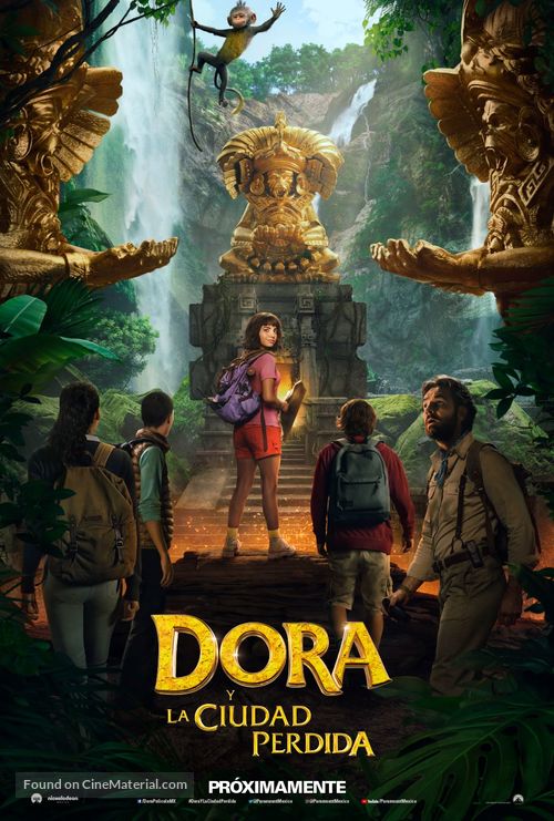 Dora and the Lost City of Gold - Mexican Movie Poster