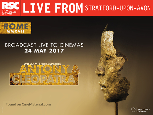 RSC Live: Antony and Cleopatra - British Movie Poster