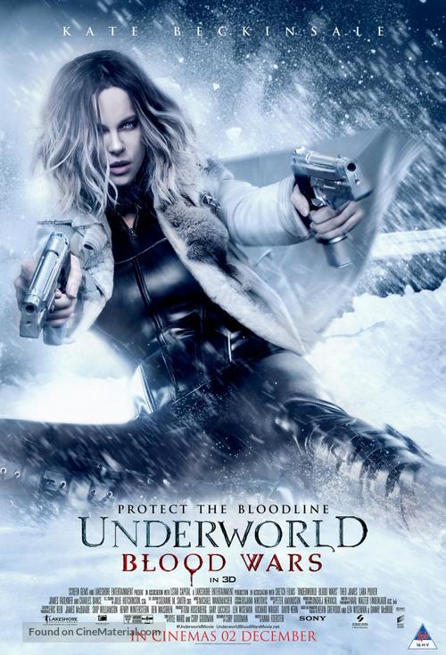 Underworld: Blood Wars - South African Movie Poster