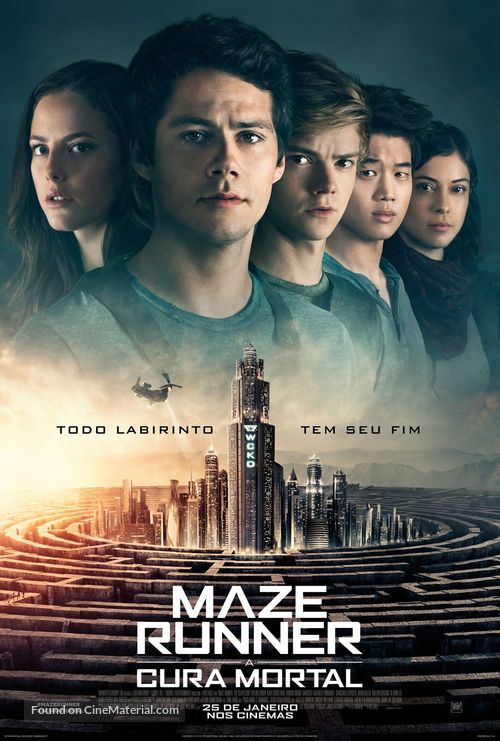 Maze Runner: The Death Cure - Brazilian Movie Poster