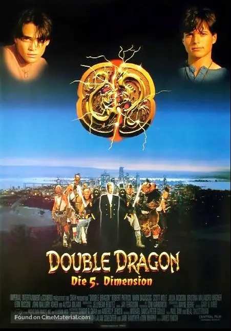 Double Dragon - German Movie Poster