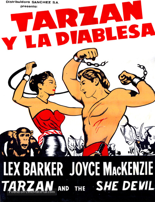 Tarzan and the She-Devil - Argentinian Movie Poster