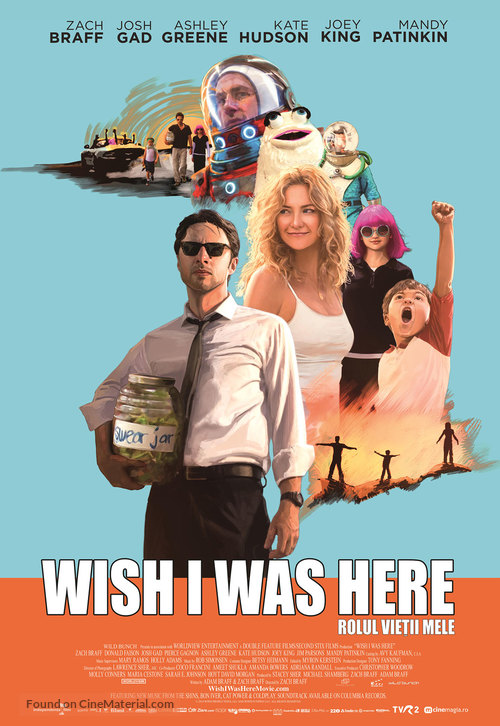Wish I Was Here - Romanian Movie Poster