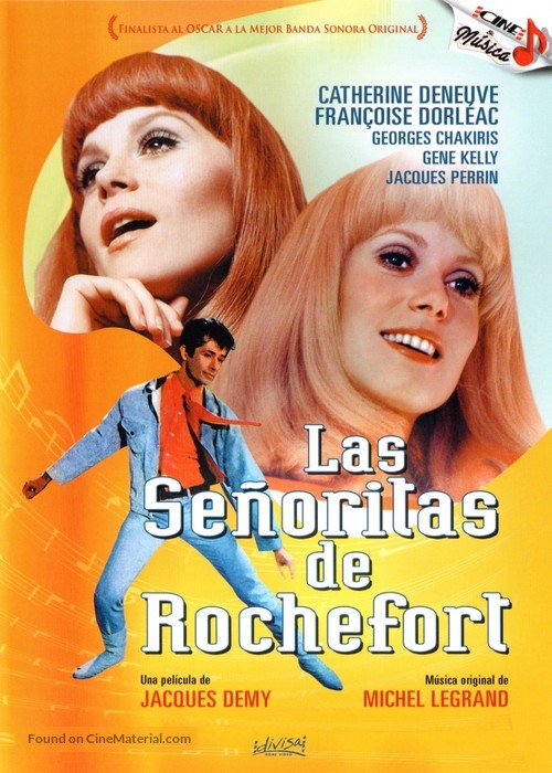 Les demoiselles de Rochefort - Spanish Movie Cover