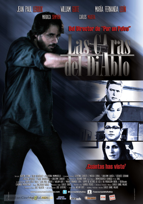Las caras del Diablo - Venezuelan Movie Poster